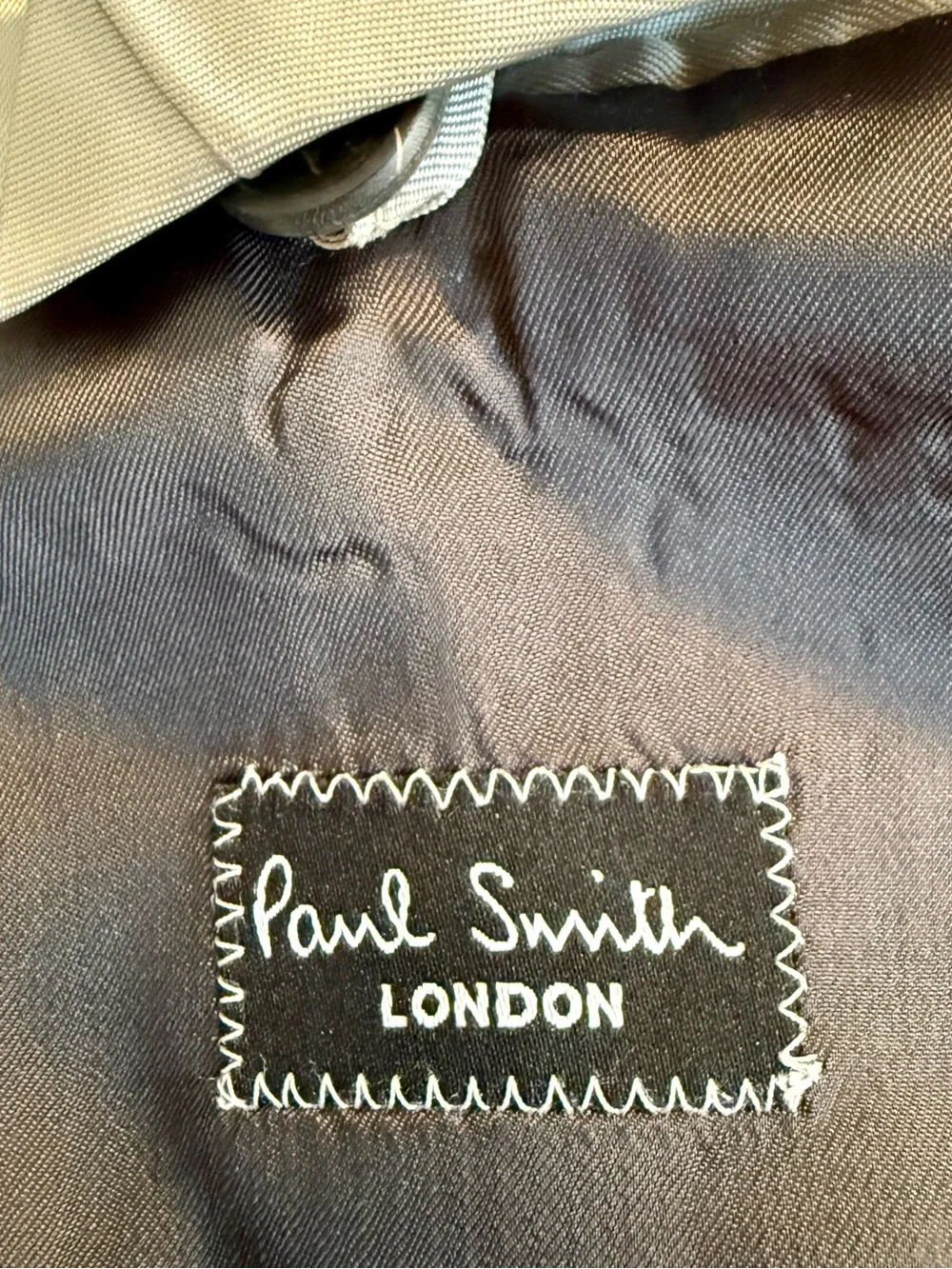 Paul Smith London The Byard Gray Wool Mohair Blazer 40R Made in Italy 🇮🇹